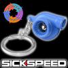 BLUE METAL SPINNING TURBO BEARING KEYCHAIN KEY RING/CHAIN FOR CAR/TRUCK/SUV B #1 small image