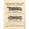 1914 Regal Model N Detroit MI Auto Ad Timken Roller Bearing Co ma9605 #1 small image