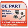 KWB919 KEY PARTS WHEEL BEARING KIT (Smart Car - Rear) NEW O.E SPEC! #1 small image