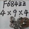 1pc F684ZZ 4x9x4 Flanged 4*9*4 mm F684Z Miniature Ball Radial Bearing F684 ZZ 2Z