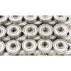 50 R4ZZ 1/4&#034;x 5/8&#034;x 0.196&#034; R4Z inch Miniature Shielded Radial Ball Bearing Lot