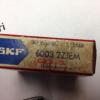 **Lot of 2** SKF 6003-2ZJEM, Radial/Deep Groove Ball Bearings, 17x35x10mm