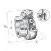 GRAE30-NPP-B-FA106 INA Radial insert ball bearings GRAE..-NPP-B, spherical outer