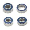 RADIAL BALL BEARING with Rubber cover Size 0 3/16x0 3/8x0 1/8in or 0 MR106-2RS #1 small image