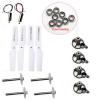 JJRC H8C H8D DFD F183 RC drone Parts Set Motor white Propeller gear bearings