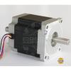 8-lead dual shaft nema 34 stepper motor 2A,900oz NSK bearings with driver DM542