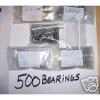 Indian Chief Motor Bearing Rebuild Kit 500 Bearings 16A15 New 5 Sizes (256)