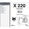 BOBCAT X220 EXCAVATOR SERVICE MANUAL **FREE UK POSTAGE** #1 small image