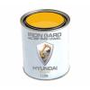 IRON GARD 1L Enamel Paint HYUNDAI YELLOW Excavator Dozer Skid Bucket Auger Dig #2 small image