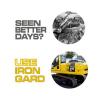 6x IRON GARD Spray Paint KOMATSU YELLOW Excavator Digger Dozer Loader Skid Steer