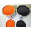 Hitachi Zaxis Digger Orange &amp; Cab Dark Grey Gloss paint 1 Litre Tins