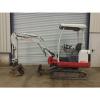 Takeuchi TB016 1.6T Digger/Excavator Expanding Tracks Q/Hitch 3 Bkts (Price+vat)