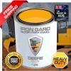 IRON GARD 1L Enamel Paint JOHN DEERE YELLOW Excavator Auger Loader Skid Bucket #1 small image