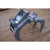 2-4 ton excavator grapple to suit Harford safe lock hitches Takeuchi Kubota etc