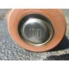 RHP rubber coated bearing idler roller 1.5&#034; OD w/  treaded stud shielded bearing