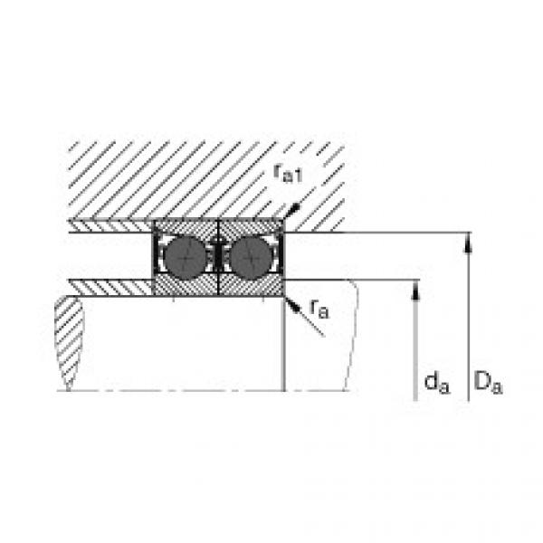 FAG Spindle bearings - HCB7008-E-2RSD-T-P4S #3 image