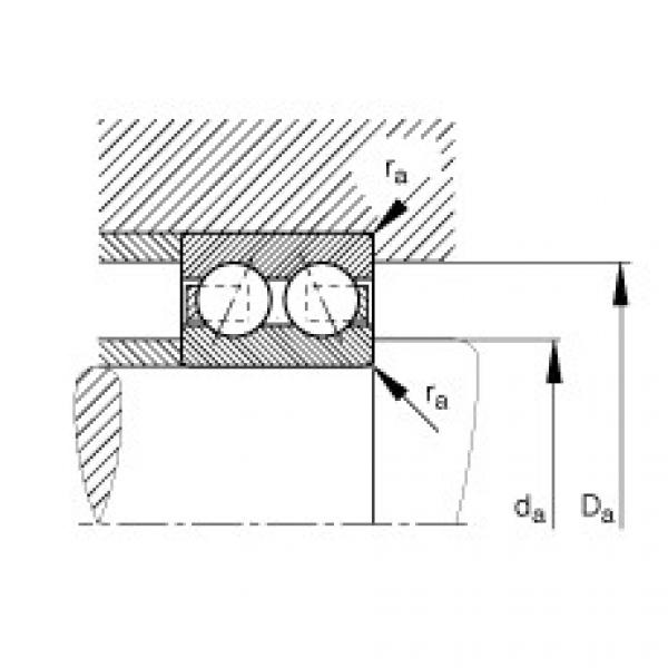 FAG Angular contact ball bearings - 3001-B-TVH #2 image