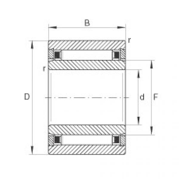 FAG Needle roller bearings - NKI7/12-TV-XL #1 image