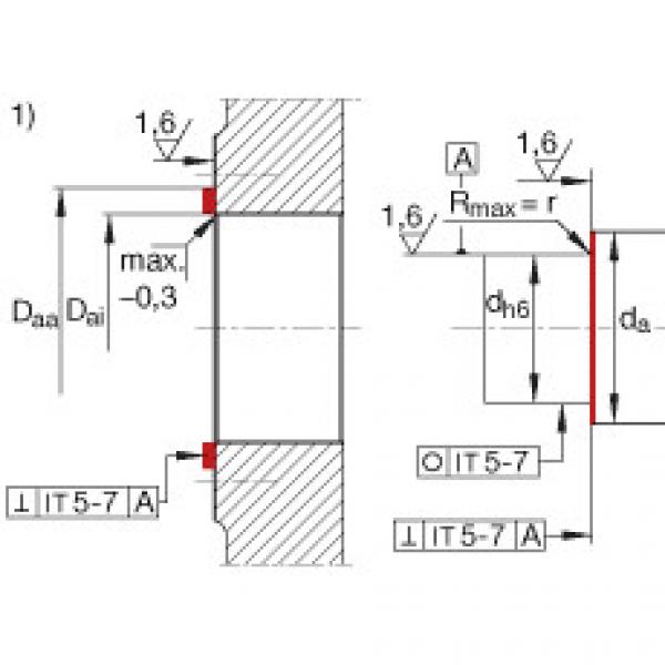 FAG Angular contact ball bearing units - ZKLR1244-2RS #3 image