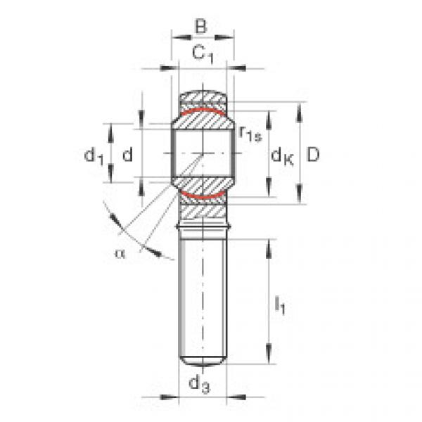 FAG Gelenkk&ouml;pfe - GAKL18-PW #1 image