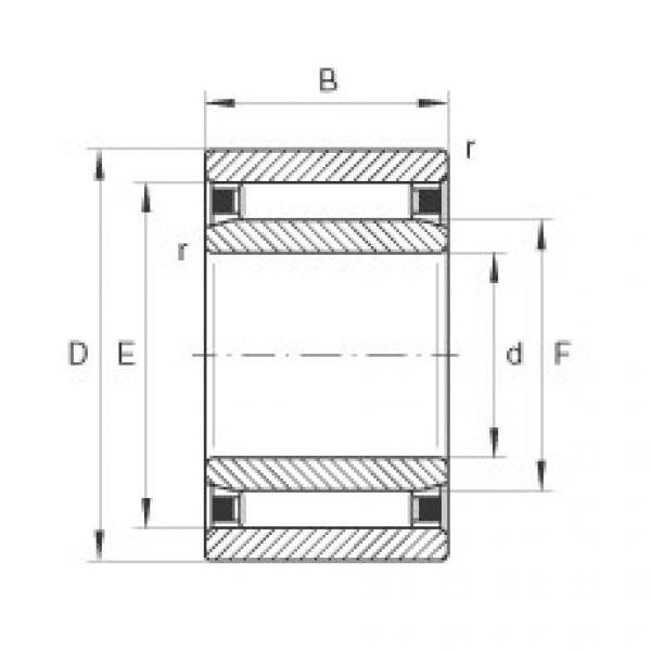 FAG Needle roller bearings - NAO17X35X16-XL #1 image