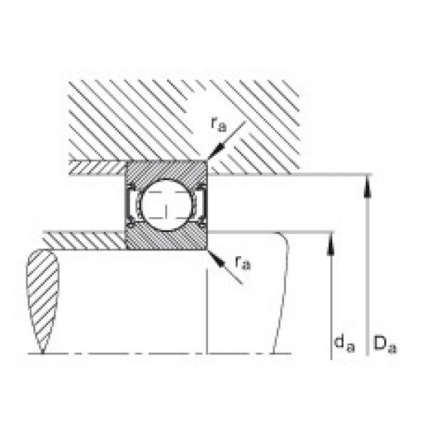 FAG Deep groove ball bearings - 6000-C-2Z #2 image