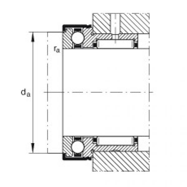 FAG Needle roller/axial ball bearings - NKX10-TV-XL #2 image