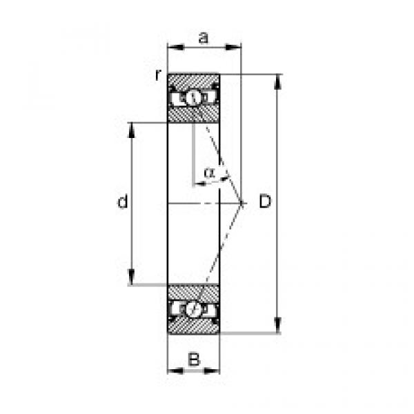 FAG Spindellager - HSS7004-E-T-P4S #1 image