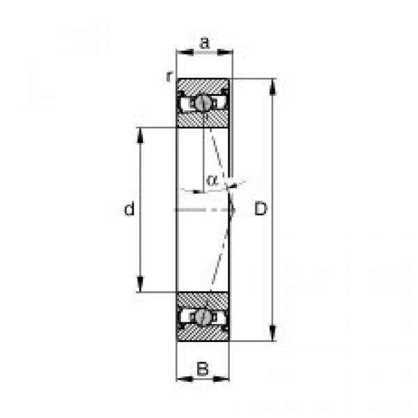 FAG Spindle bearings - HCS71902-C-T-P4S #1 image