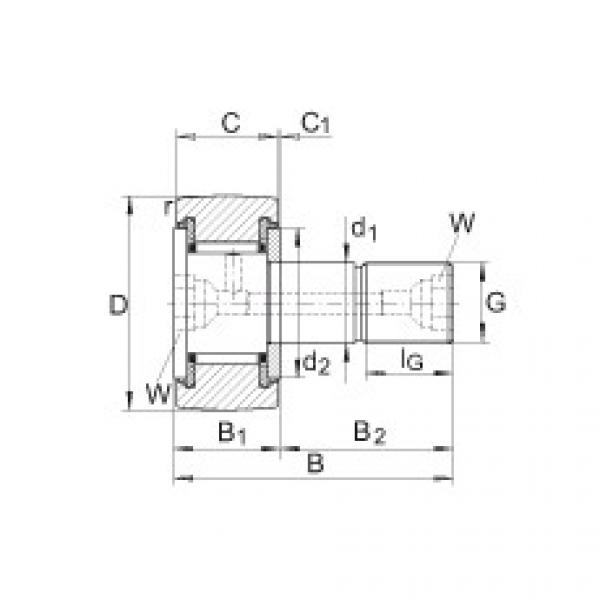 FAG Stud type track rollers - KR26-PP #1 image