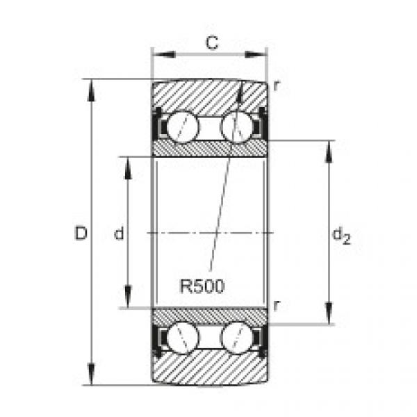 FAG Track rollers - LR5206-2HRS-TVH-XL #1 image