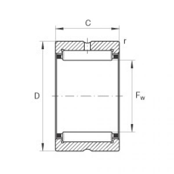 FAG Needle roller bearings - NK12/12-XL #1 image