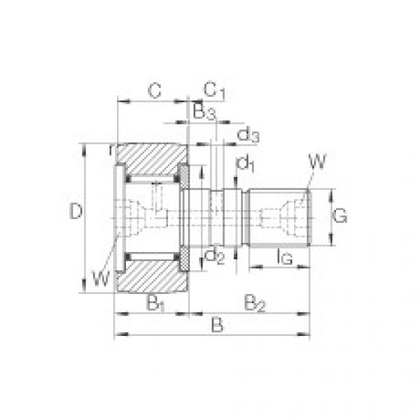 FAG Stud type track rollers - KR40 #1 image