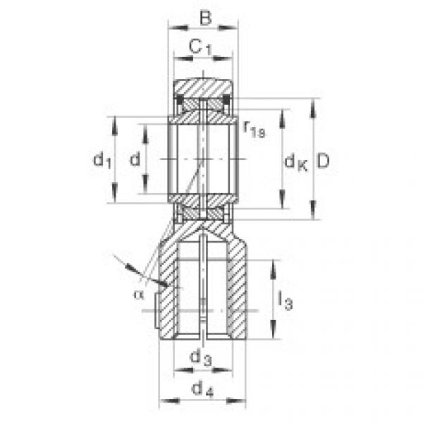 FAG Hydraulic rod ends - GIHNRK20-LO #1 image