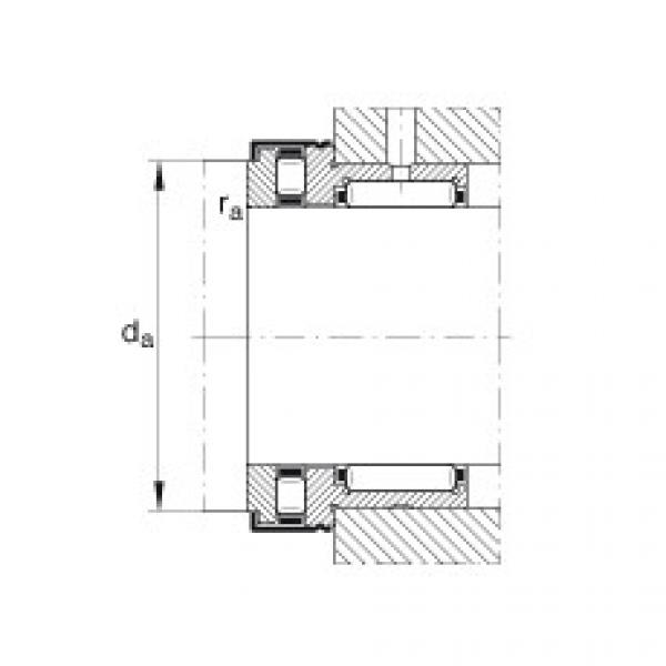 FAG Needle roller/axial cylindrical roller bearings - NKXR30-Z-XL #2 image