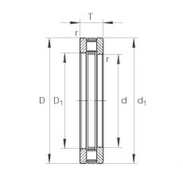 FAG Axial-Zylinderrollenlager - 81103-TV #1 image