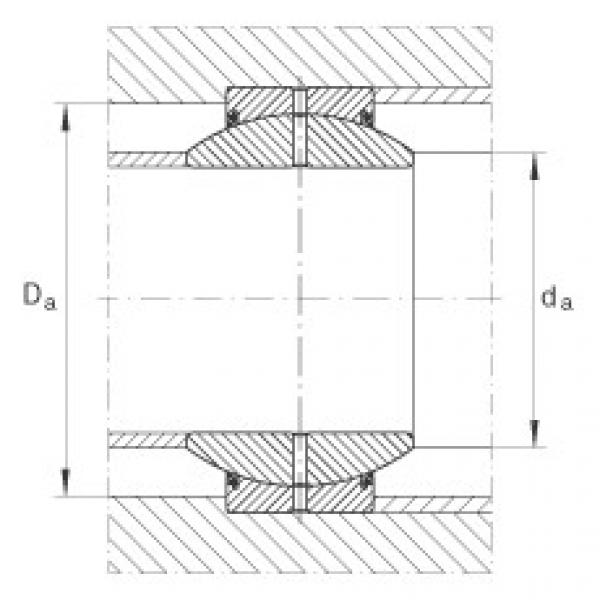 FAG Radial spherical plain bearings - GE45-FO-2RS #2 image