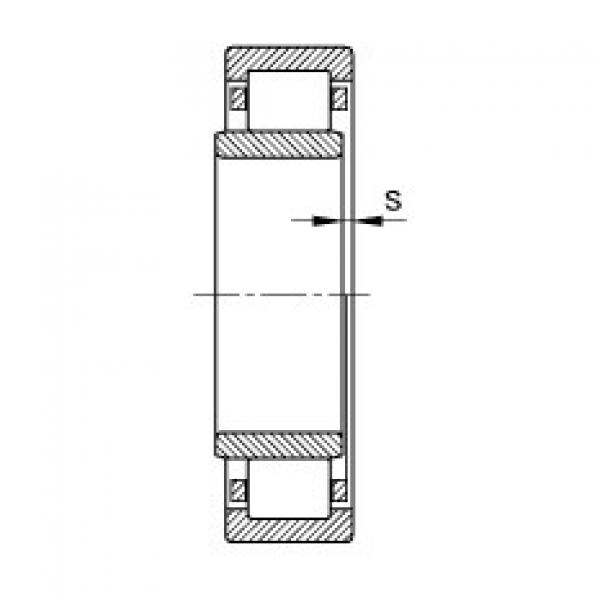 FAG Cylindrical roller bearings - NU1005-XL-M1 #2 image