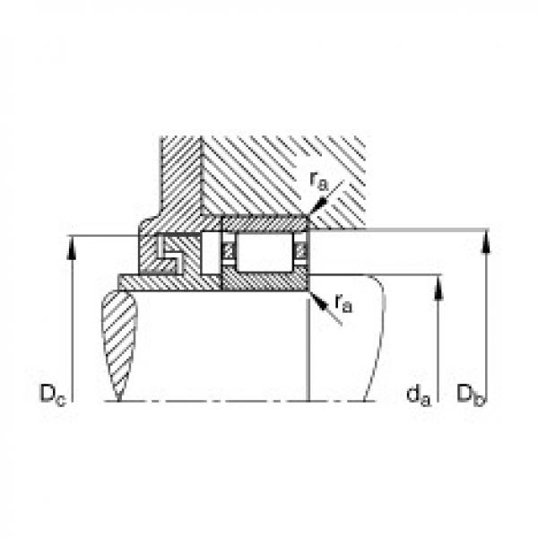 FAG Cylindrical roller bearings - N318-E-XL-M1 #3 image