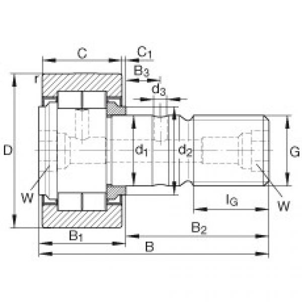 FAG Stud type track rollers - NUKR52 #1 image