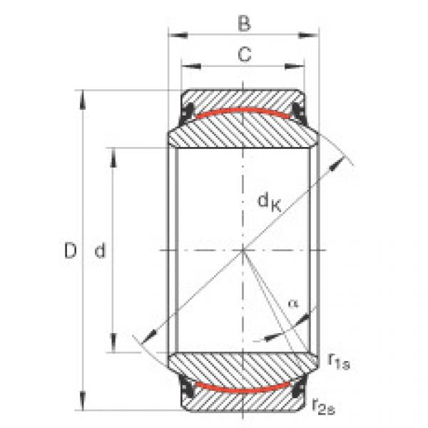 FAG Radial-Gelenklager - GE60-UK-2RS #1 image