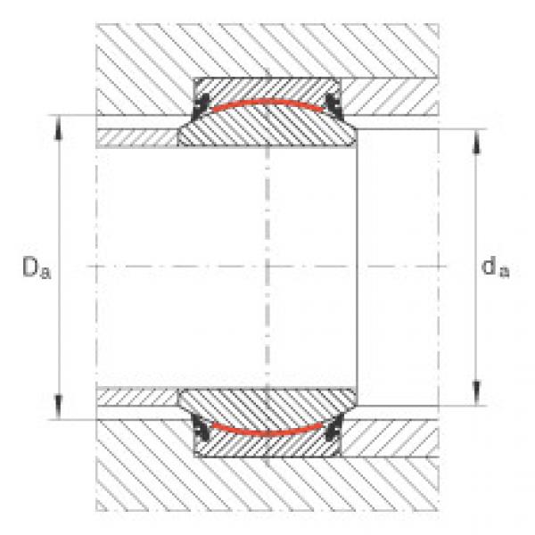 FAG Radial-Gelenklager - GE20-UK-2RS #2 image