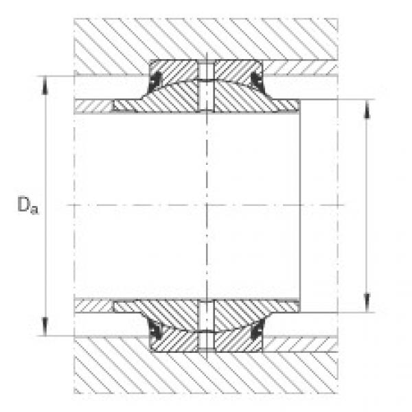 FAG Radial-Gelenklager - GE20-HO-2RS #2 image