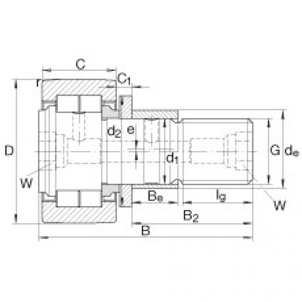 FAG Stud type track rollers - NUKRE35 #1 image