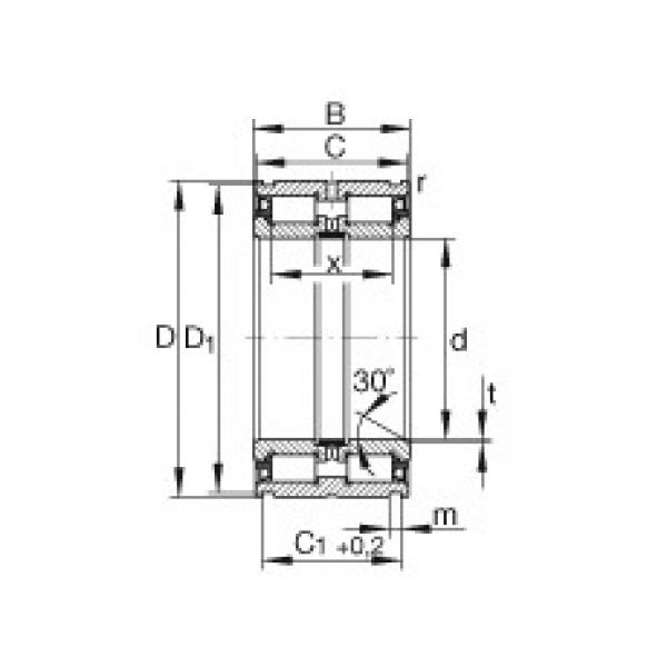 FAG Cylindrical roller bearings - SL045005-PP #1 image