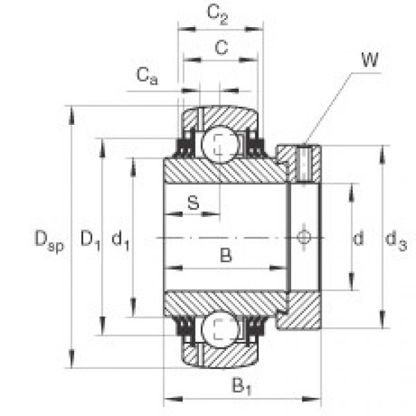 FAG Spannlager - GE60-XL-KTT-B #1 image