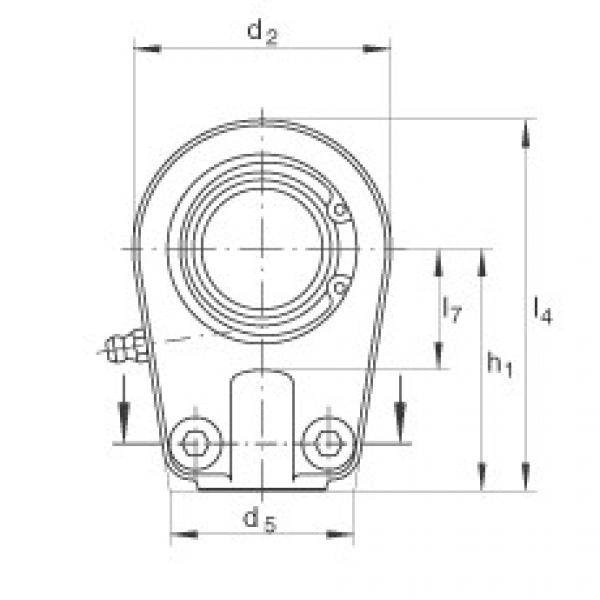 FAG Hydraulic rod ends - GIHRK25-DO #2 image