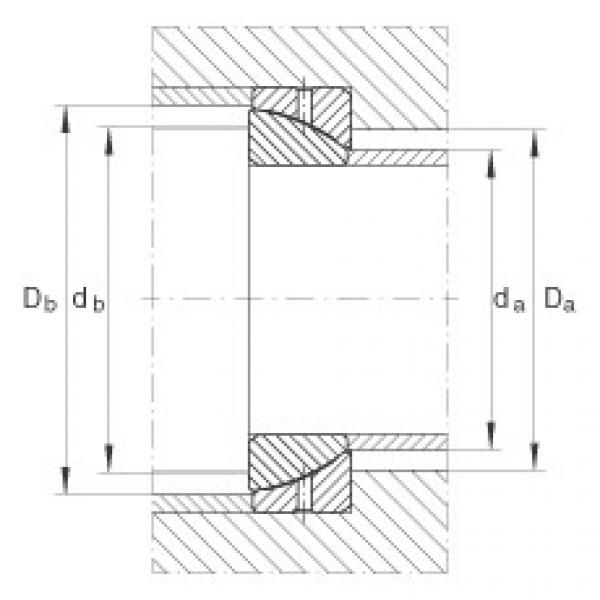 FAG Angular contact spherical plain bearings - GE60-SX #2 image