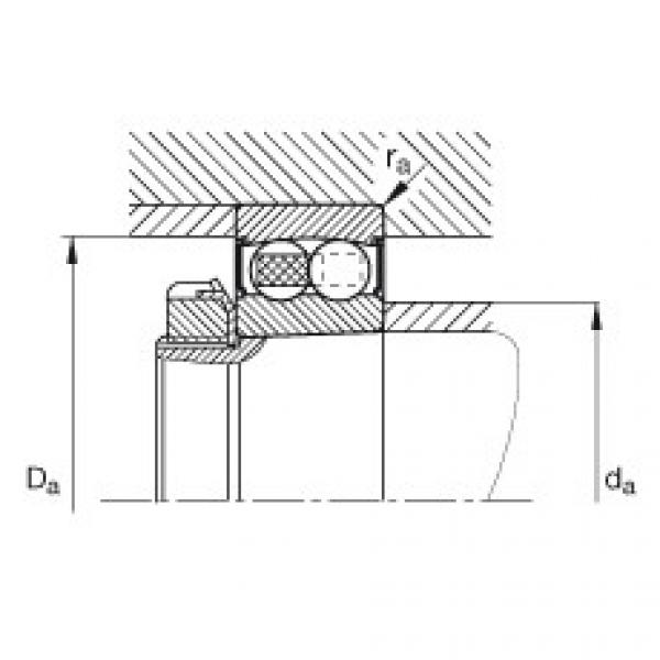 FAG Self-aligning ball bearings - 2209-K-2RS-TVH-C3 #2 image