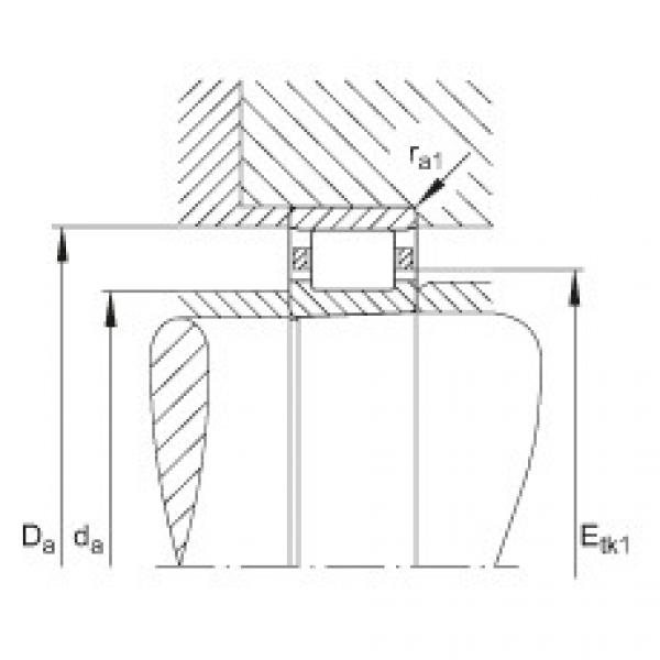 FAG Cylindrical roller bearings - N1006-K-M1-SP #3 image